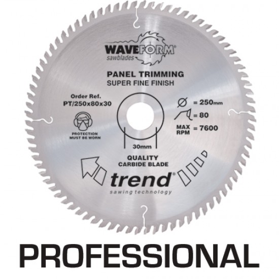 PT/190X60X30 Saw blade panel trim190mm x 60 teeth x 30mm