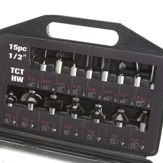 SET/SS9X1/2TC 15 piece starter cutter set