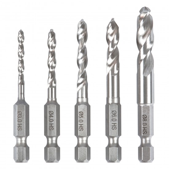 SNAP/MTD1/SET Trend Snappy metal twist drill set 5pc