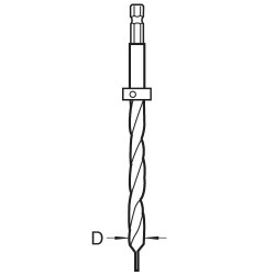 SNAP/PHD/95 Trend Snappy pocket hole drill 9.5mm 3/8