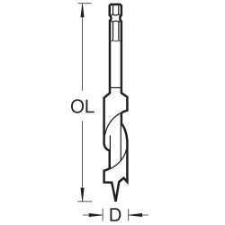 SNAP/SA/10 Trend Snappy Stub Auger