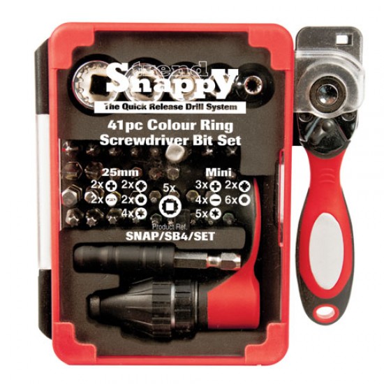 SNAP/SB4/SET Trend Snappy screwdriver bit set 41pcs