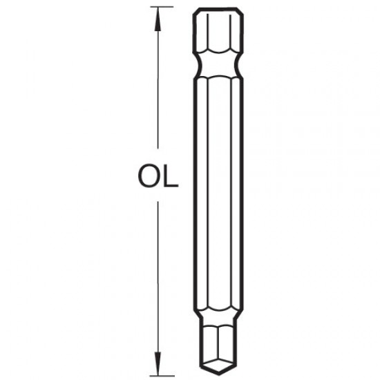 SNAP/SQ/2B Trend Snappy square No 2 bit 150mm OL
