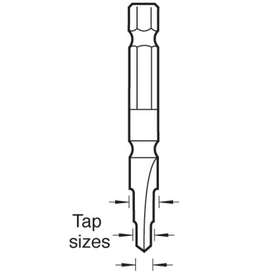 SNAP/SR/1 Trend Snappy step reamer taps M3.5 M5 M8