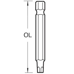 SNAP/TX/A Trend Snappy Torx set T10 T15 T20 50mm