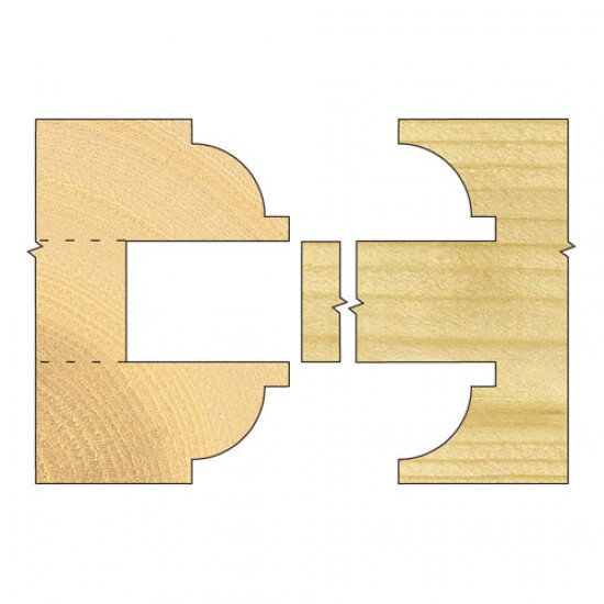 SSP/1X1/4TC Shoulder scribe/profile set