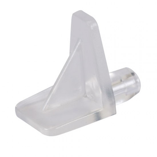 SS/P5/12 Shelf support plastic 5mm 12 off