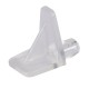SS/P5/12 Shelf support plastic 5mm 12 off