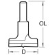 T420/26X8MMTC Hinge sinking 26mm diameter