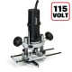 T4ELK 850W 1/4" Variable Speed Router 115V - UK sale only