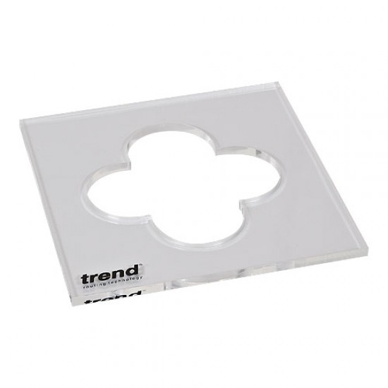TEMP/IN/CLO Template inlay clover