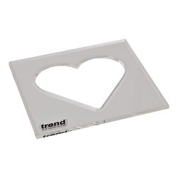 TEMP/IN/HEA Template inlay heart