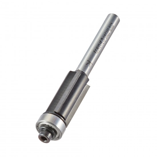 TR27X1/4TC Guided trimmer triple fluted 12.7X25.4