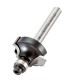 TR31X1/4TC Guided ovolo round over cutter 6.35mm radius