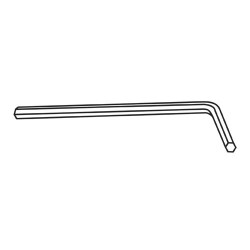 AK/116 Hex key 1/16 inch A/F (1.6mm)