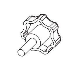 WP-CRTMK3/13 Knob unc1/4-20x3/4"male fence cheek CRT/MK3