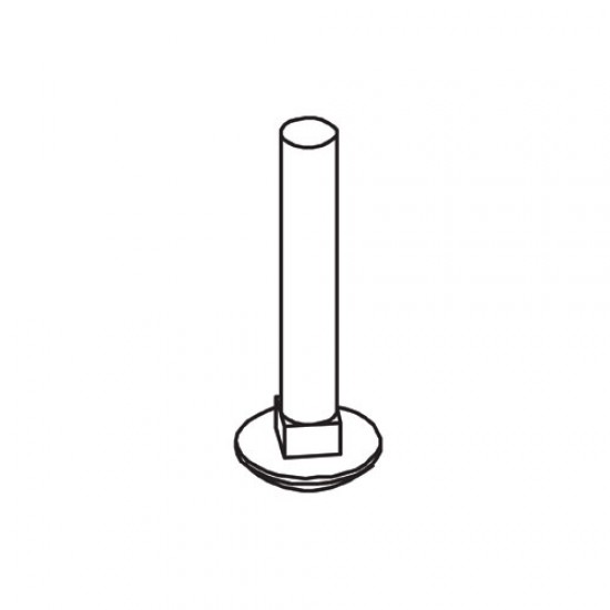 WP-CRTMK3/39 Coach bolt UNC 5/16x2" male b/fence CRT/MK3