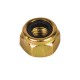 WP-NUT/15 M6 half nyloc hex nut
