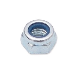 WP-NUT/15 M6 half nyloc hex nut
