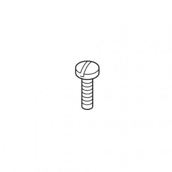 WP-SCW/27 M6 x 16mm pan slot machine screw