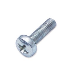 WP-T10/093 Machine screw pan M5 x 15mm Philips