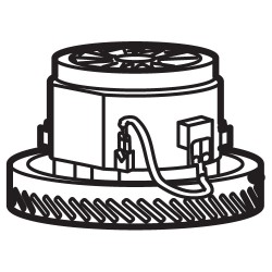 WP-T31/010 Motor with leads T31