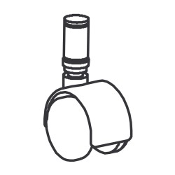 WP-T35/035 Castor 40mm T35