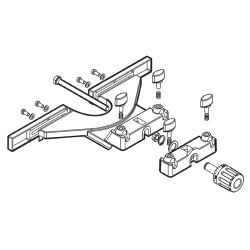 WP-T5/046 Parallel side fence T5 complete