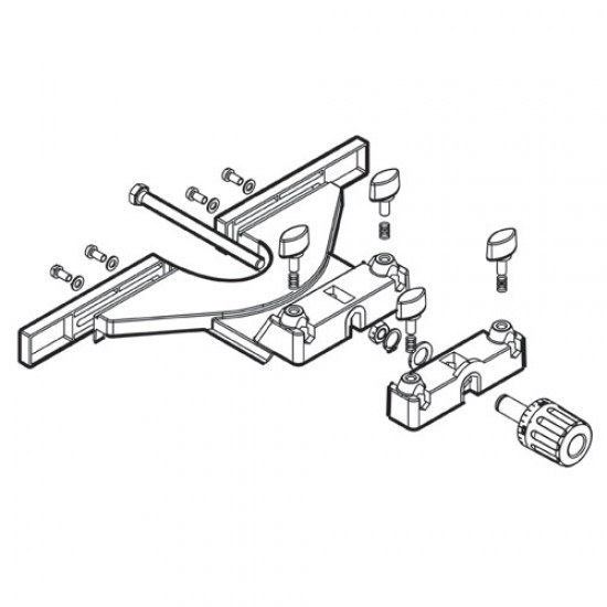 WP-T5/046 Parallel side fence T5 complete