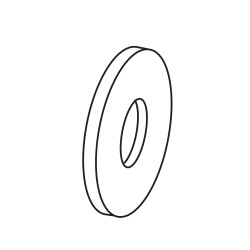 WP-WRT/44 Washer for leg frame assembly WRT