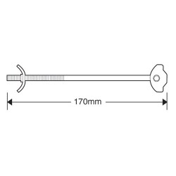 ZIP/170/25 Zipbolt 170mm pack of 25